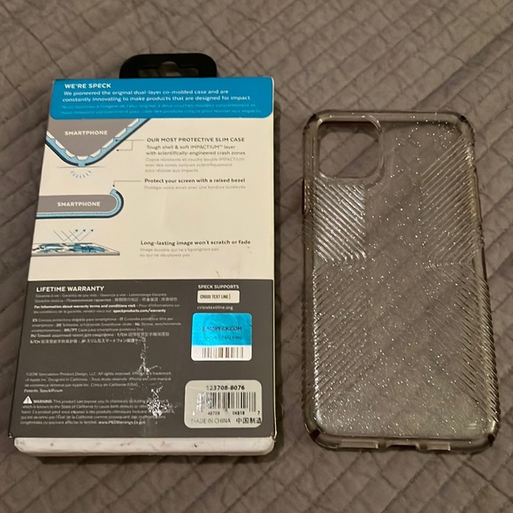 Speck - Clear with Glitter - iPhone XR - Picture 1 of 2